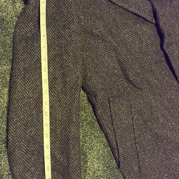 Men’s Wool Gray Trench Coat - Picture 6 of 9